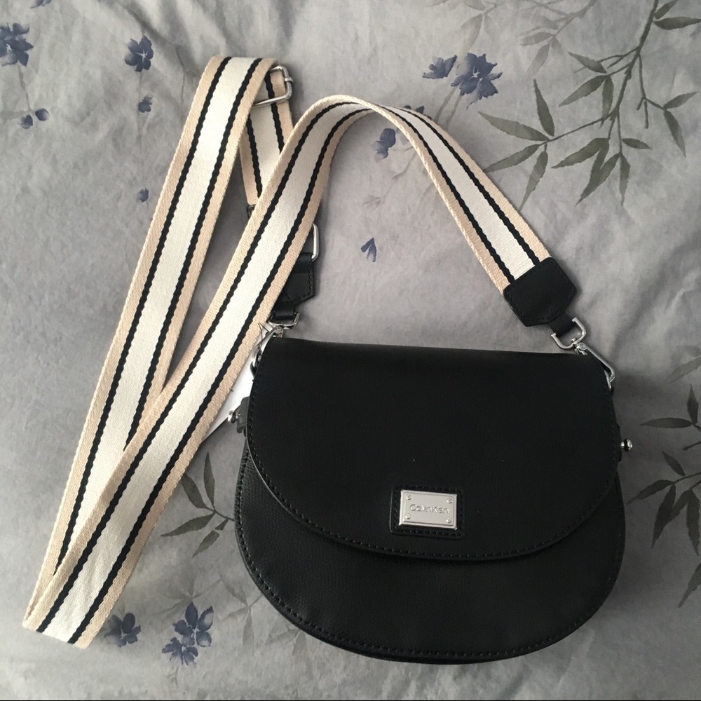 Calvin Klein Black Leather Purse